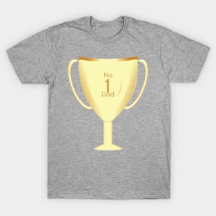 Number one Dad Throphy T-Shirt